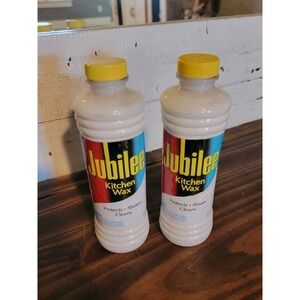 Jubilee Kitchen Wax -‎ Lot Of Two 15 Fl Oz Bottles- New Sealed By Malco